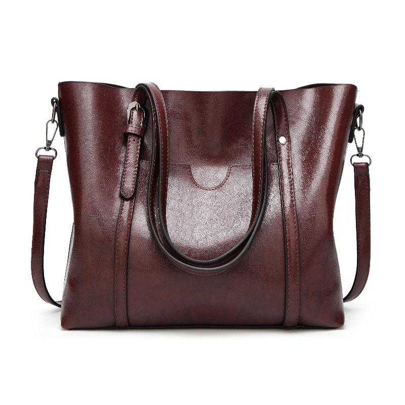 Women's Handbag PU Leather Large Capacity & Multiple Compartments