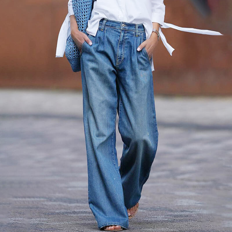 Women's Jeans Relaxed Fit Straight Leg