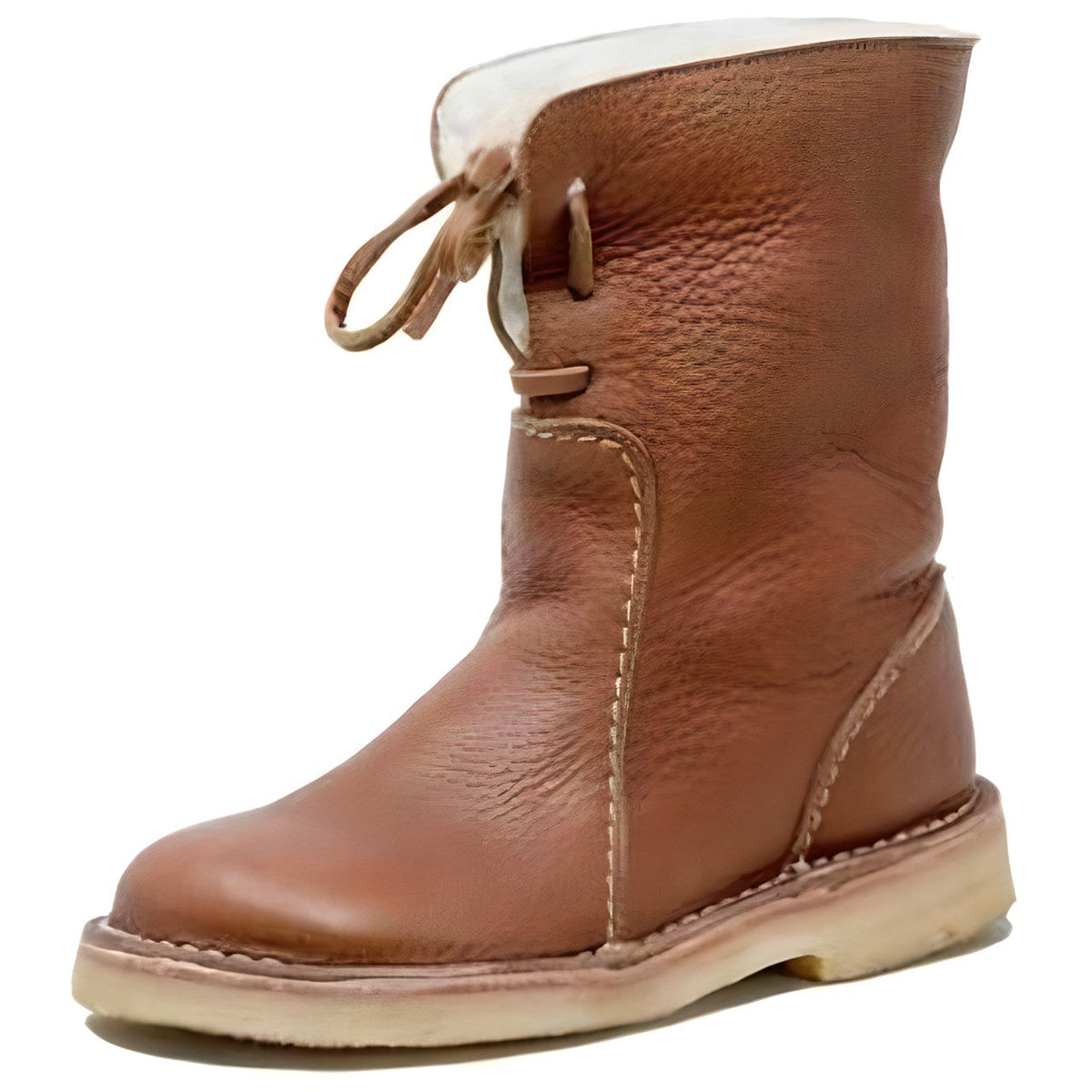 Women's Winter Boots Waterproof Faux Fur Lining Anti-Slip Sole