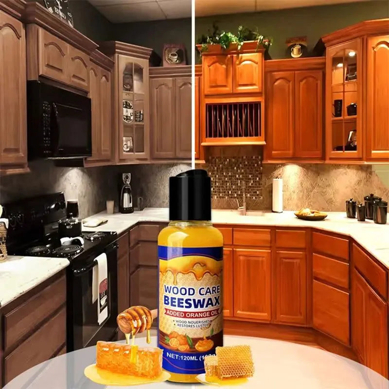 Wood Balm Beeswax & Orange Oil Restores & Protects