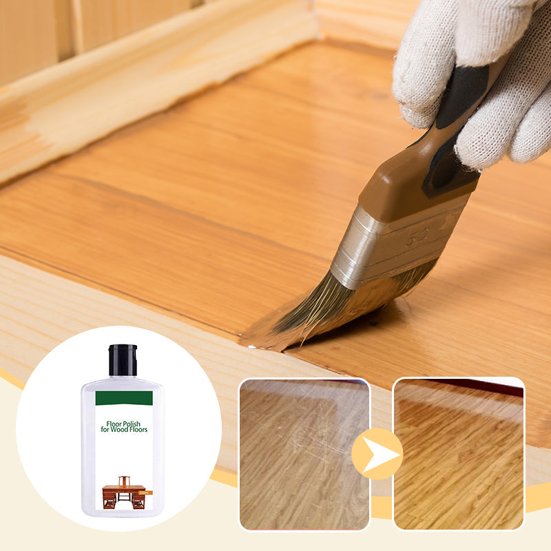 Wood Floor Polish Beeswax & Orange Oil Waterproof Protection