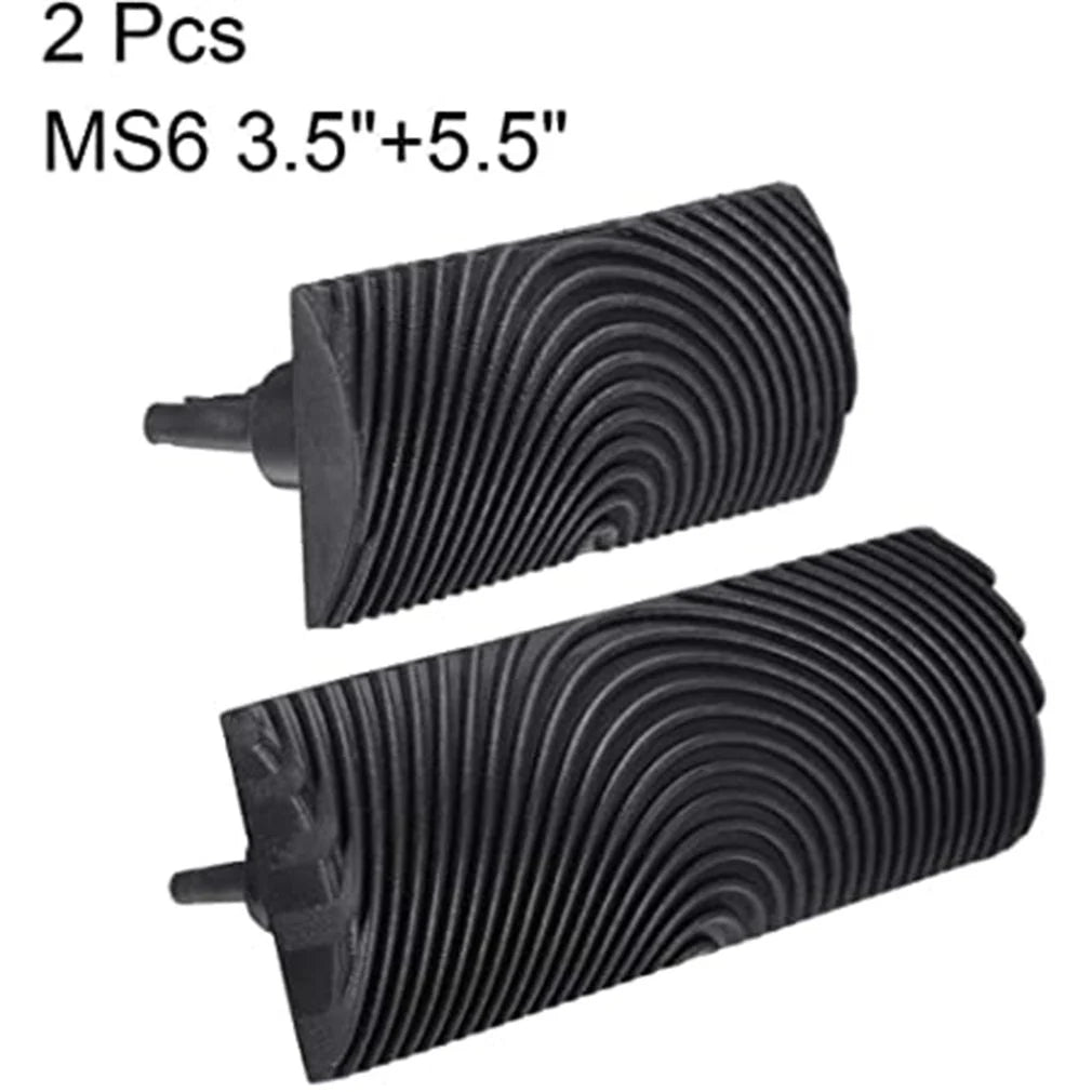 Wood Grain Roller Set Natural Rubber Two Sizes