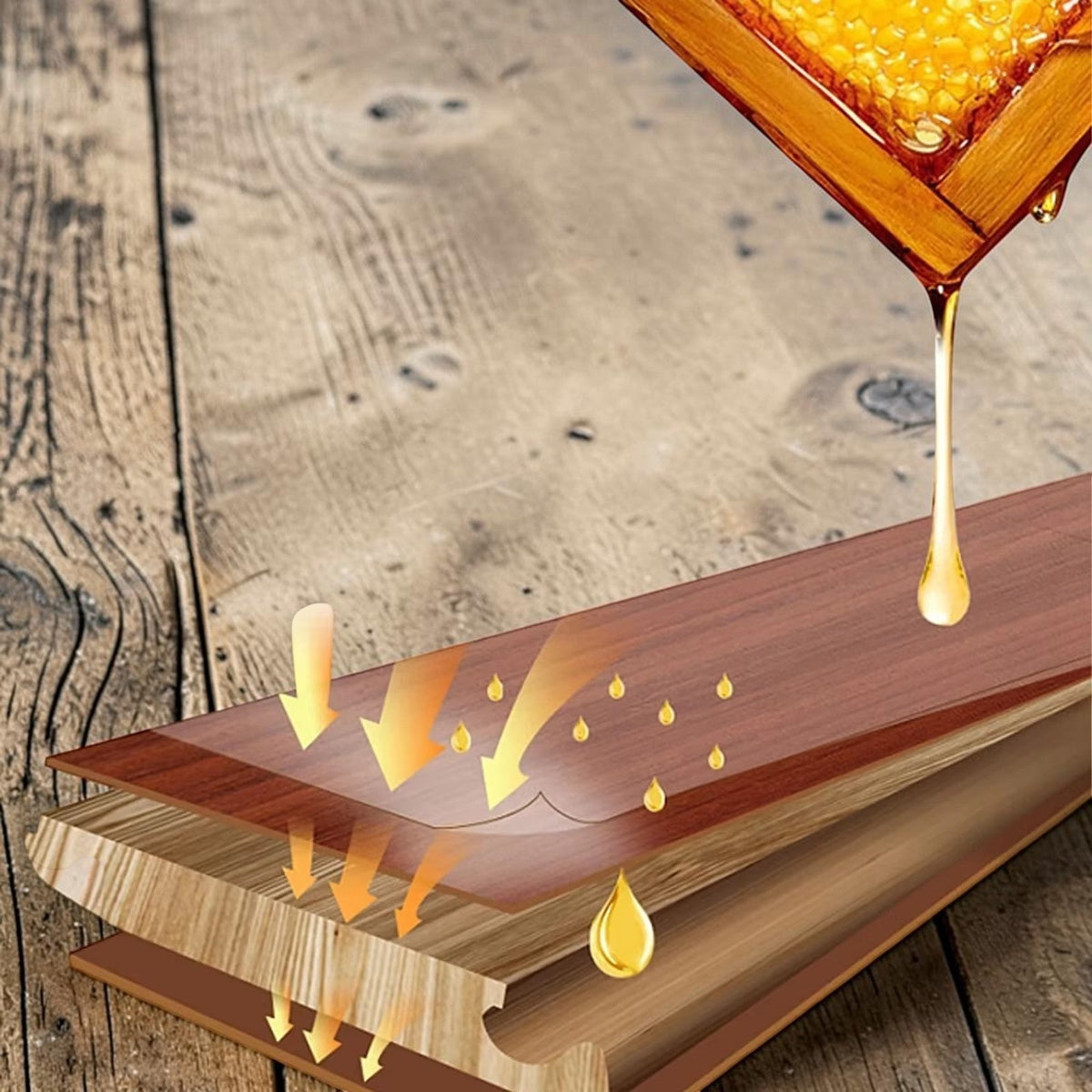 Wood & Leather Care Spray Beeswax & Essential Oils