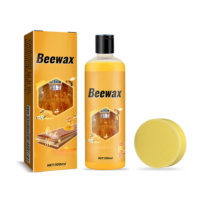 Wood Polish Beeswax With Polishing Sponge 100 ml