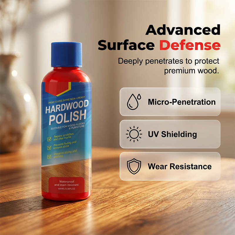 Wood Polish Instant High-Gloss Water-Repellent