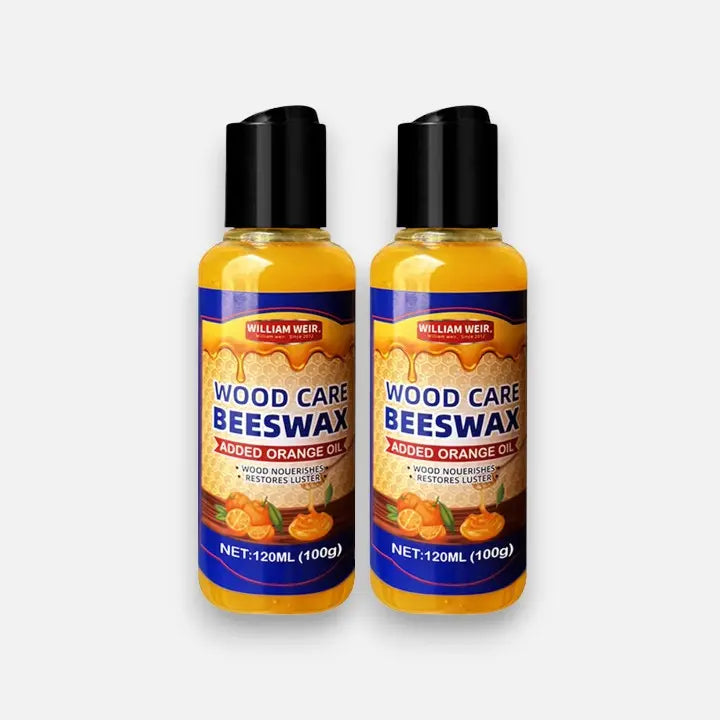 Wood Polish Natural Beeswax & Orange Oil 120 ml