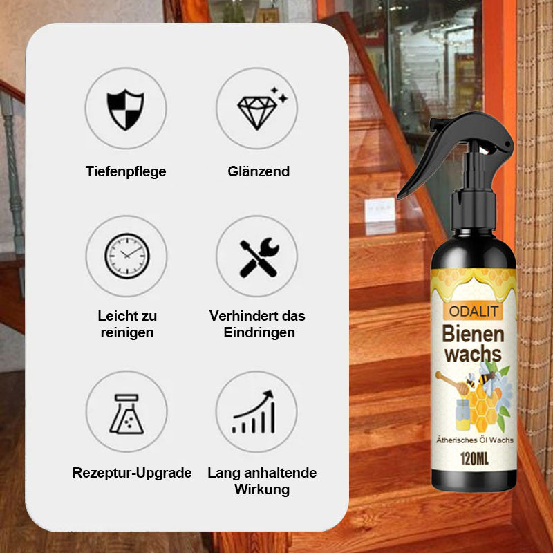 Wood Polish Spray Beeswax & Lemon Oil Moisture Protection