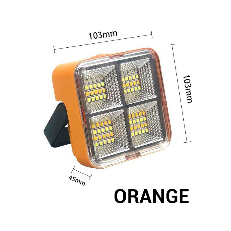 Work Light 40 LEDs Solar & USB Rechargeable IP66