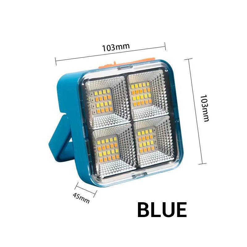 Work Light 40 LEDs Solar & USB Rechargeable IP66