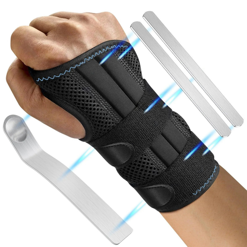 Wrist Brace Integrated Splint & Adjustable Velcro