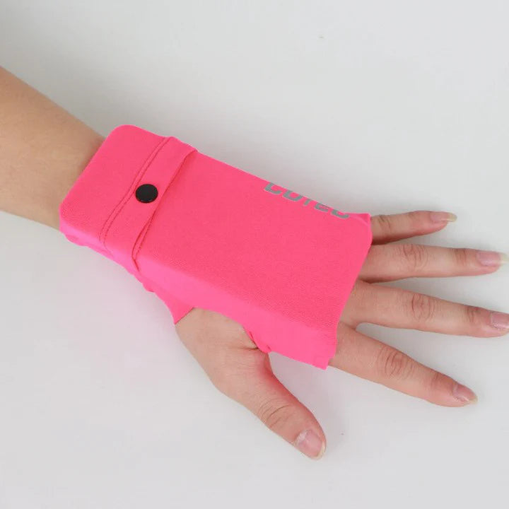 Wrist Phone Pouch Slim Elastic Fits Most Phones