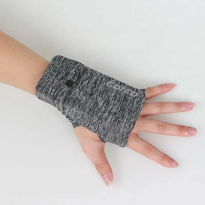 Wrist Phone Pouch Slim Elastic Fits Most Phones