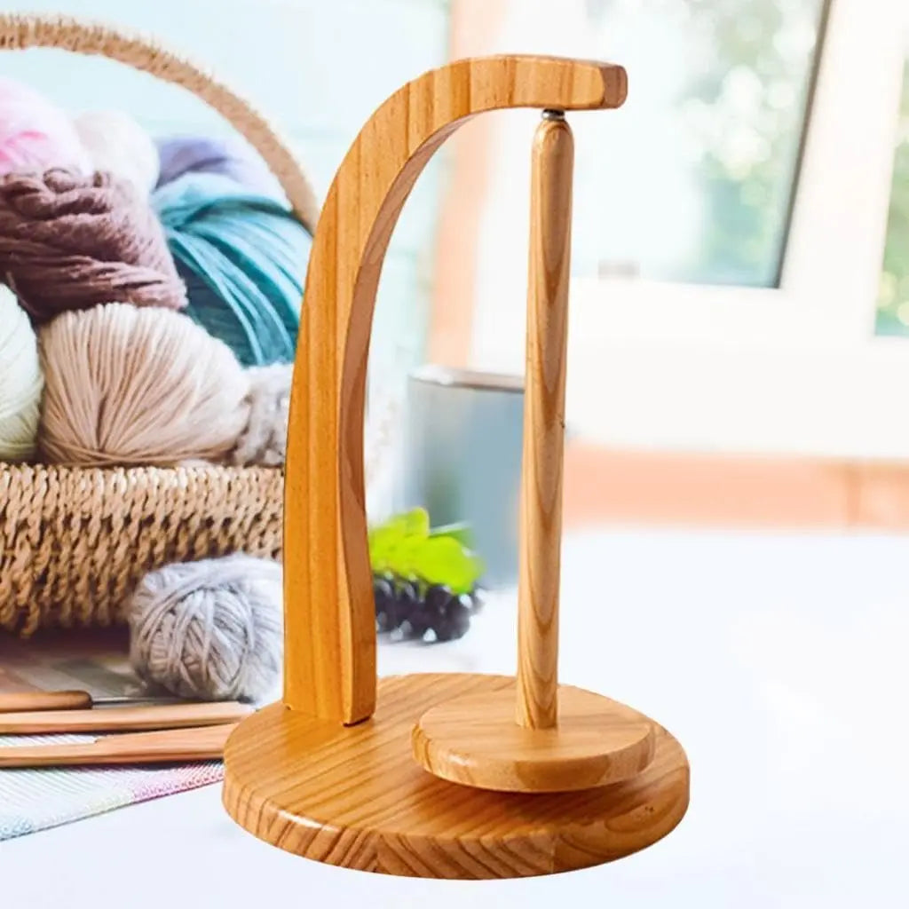 Yarn Winder Solid Wood 360-Degree Spin