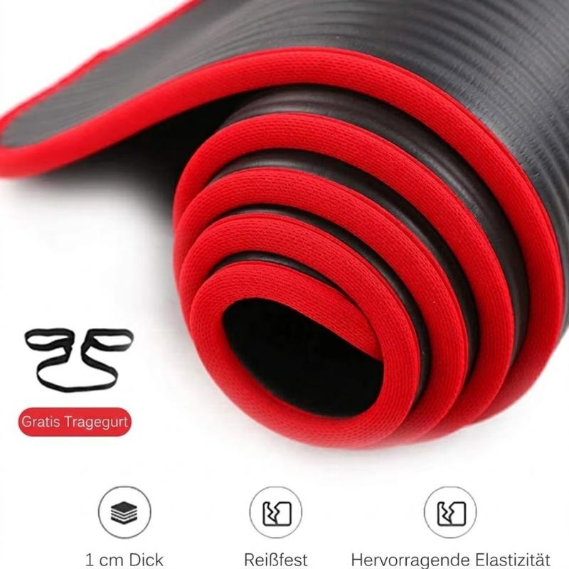 Yoga & Pilates Mat Extra Thick 1 cm Non-Slip