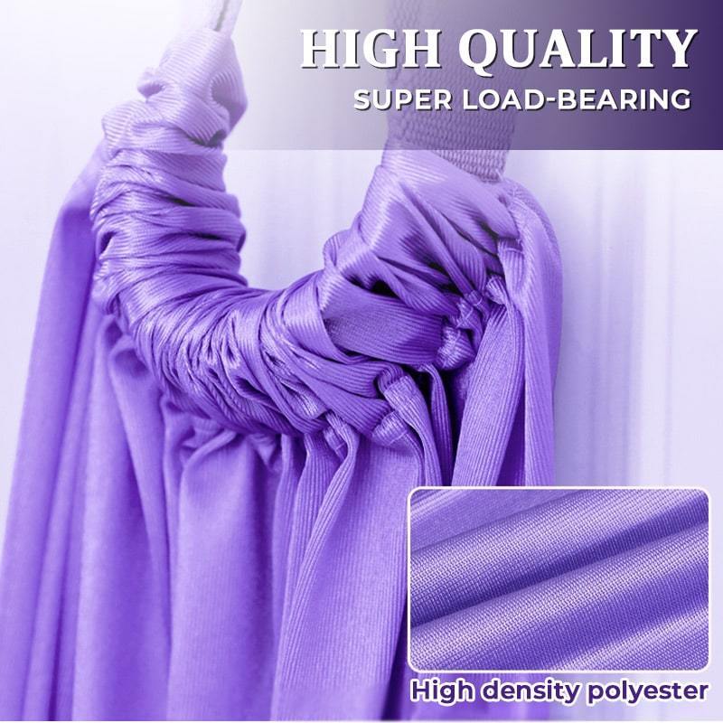Yoga Stretching Band Adjustable Numbered Loops & Soft Fabric