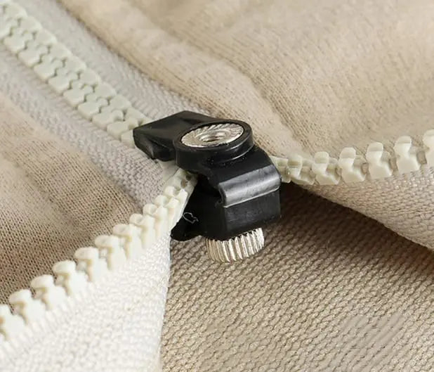 Zipper Pulls Tool-Free Clip-On Durable Metal 12-Pack