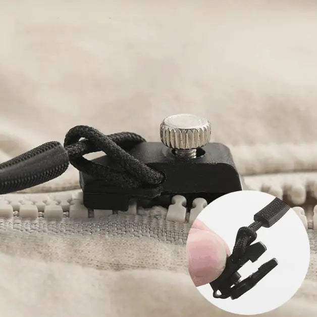 Zipper Pulls Tool-Free Clip-On Universal Fit Pack of 12