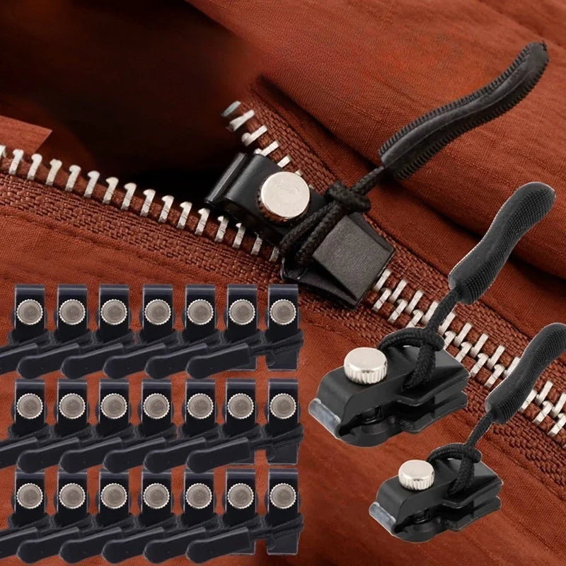 Zipper Repair Clip Tool-Free Click-On Universal Set of 6