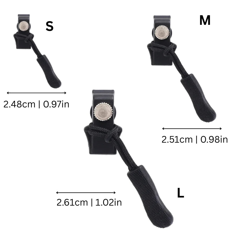 Zipper Repair Clip Tool-Free Click-On Universal Set of 6