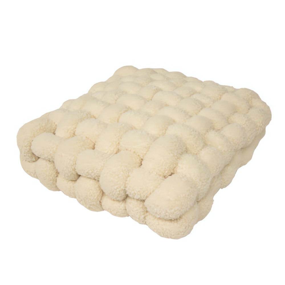 Plush Velvet Throw Pillow with Cotton Fill for Ultimate Comfort