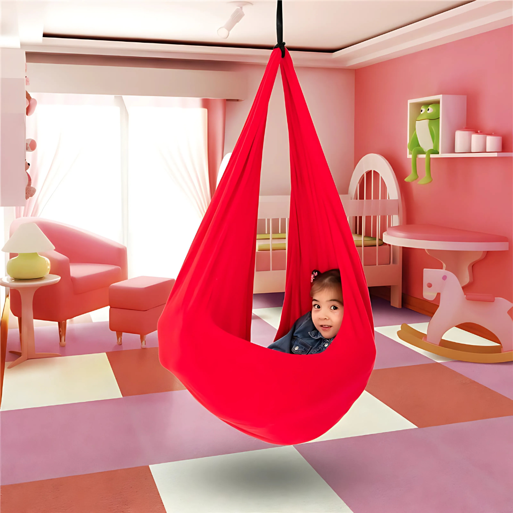 Snug Nest Swing for Kids – Soft Fabric & Safe Design