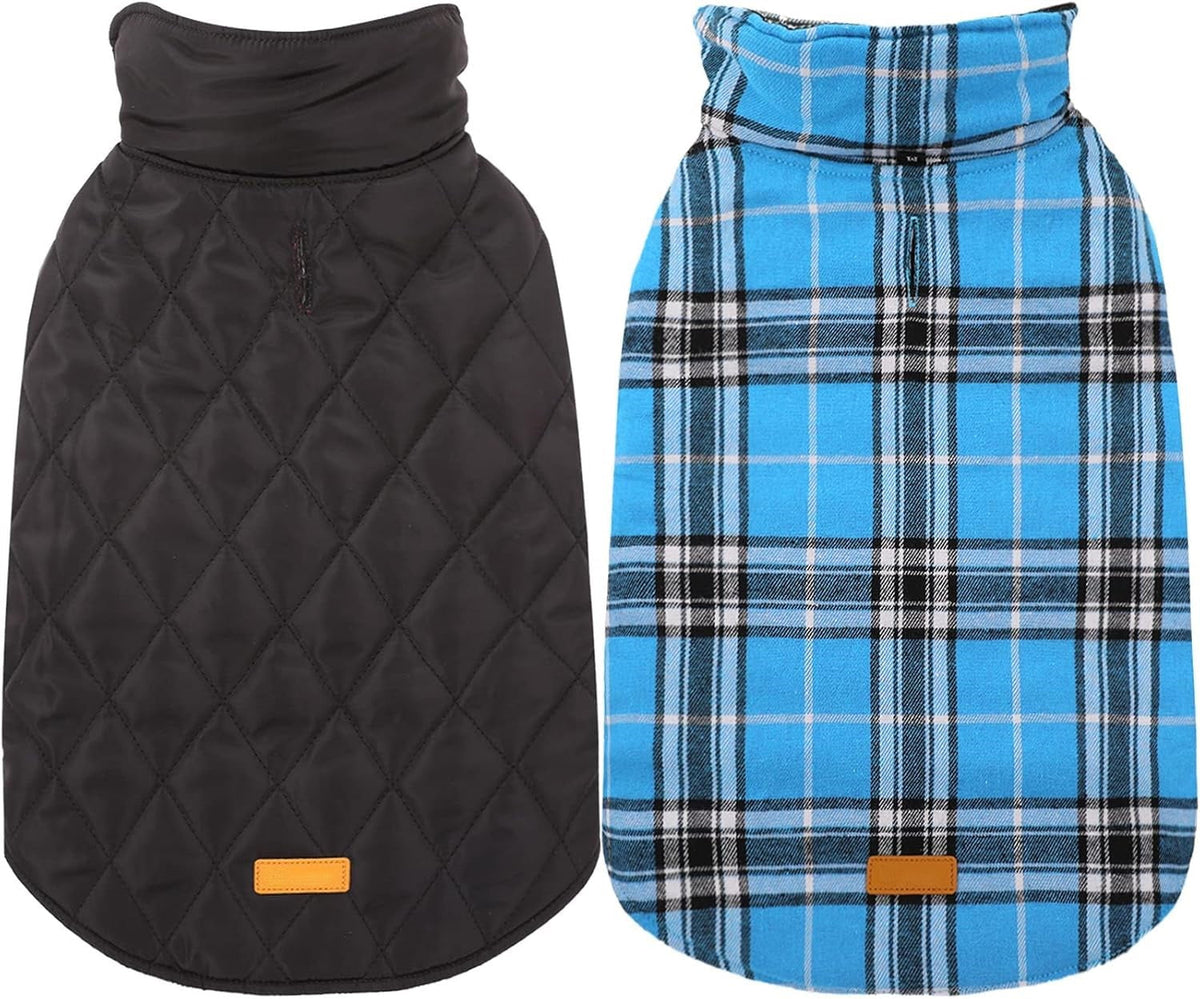 Ultimate Comfort | Reversible Waterproof Dog Coat for Winter