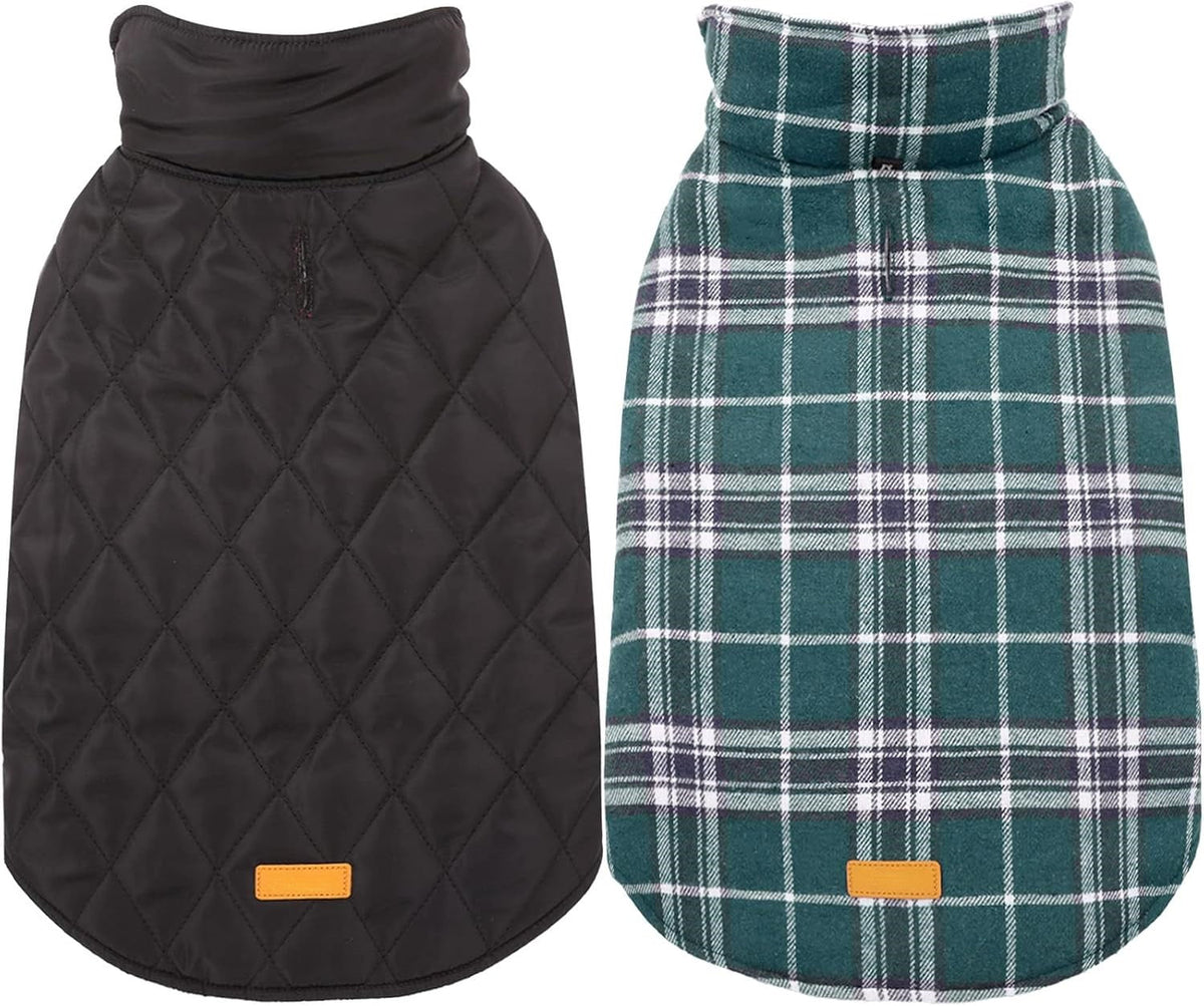 Ultimate Comfort | Reversible Waterproof Dog Coat for Winter