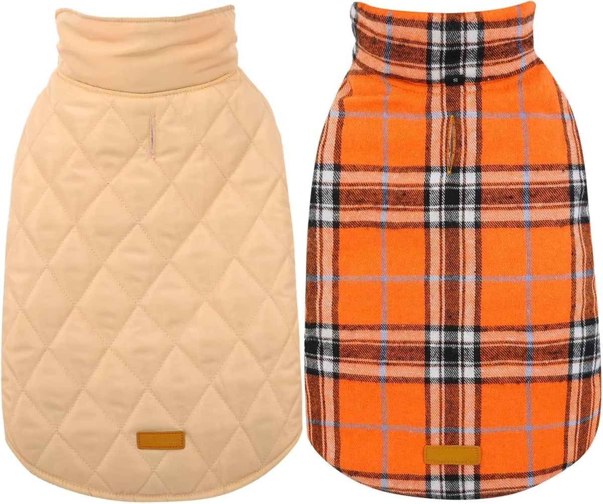 Ultimate Comfort | Reversible Waterproof Dog Coat for Winter