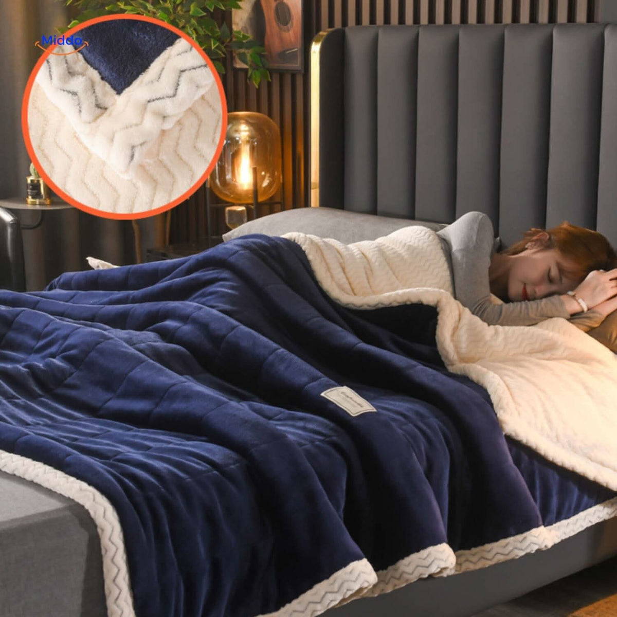 SNUGGLESOFT – Plush Wool Blanket for Ultimate Winter Comfort