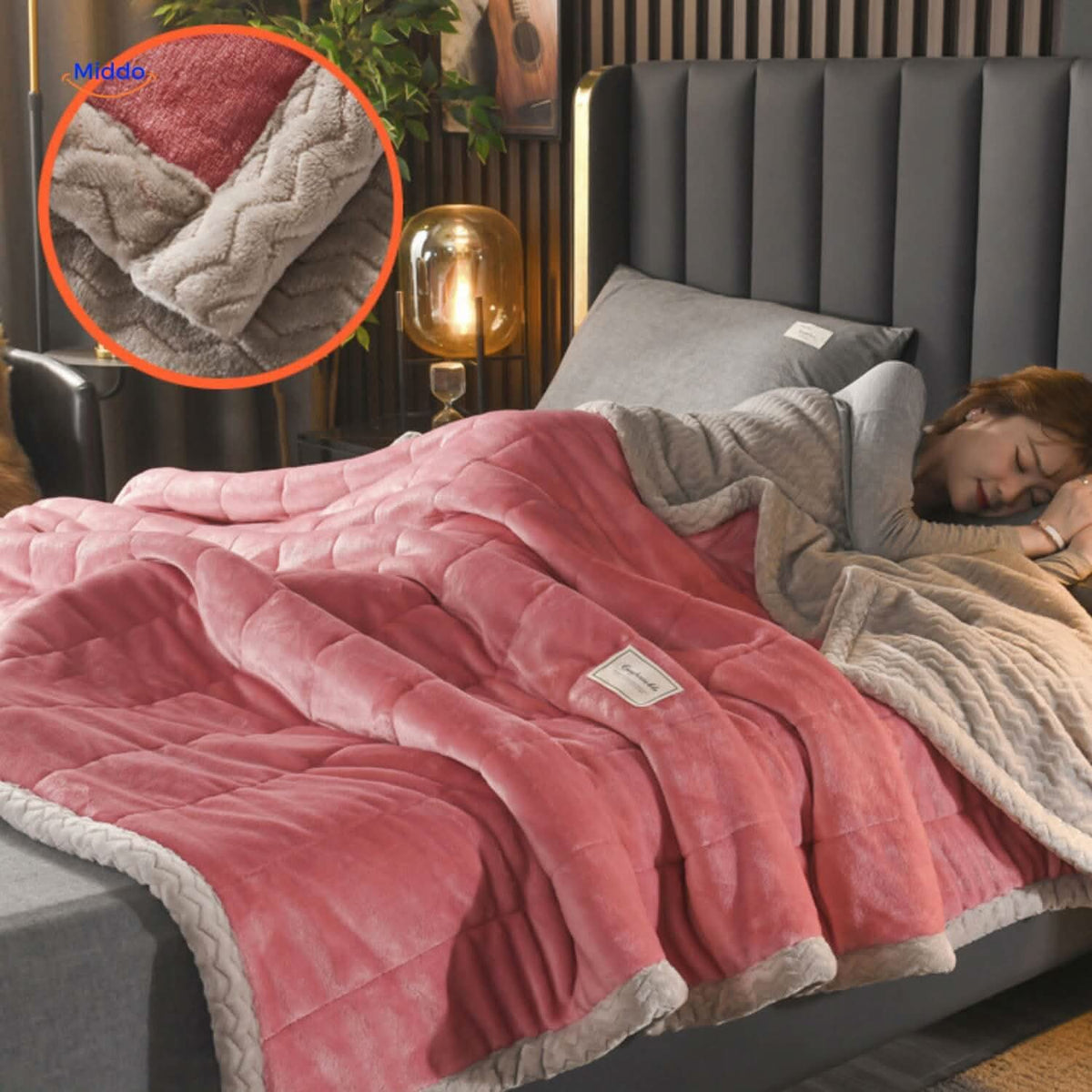 SNUGGLESOFT – Plush Wool Blanket for Ultimate Winter Comfort