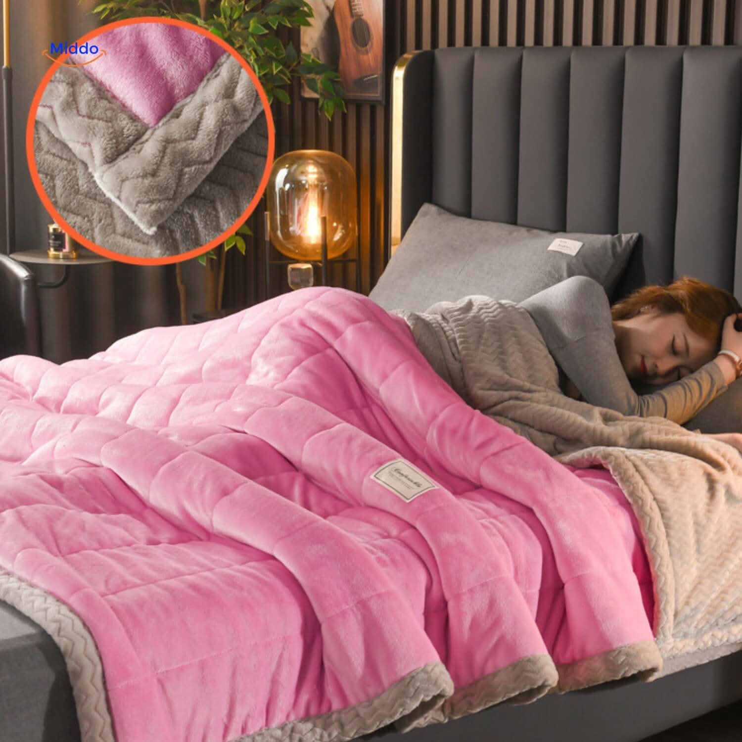 SNUGGLESOFT – Plush Wool Blanket for Ultimate Winter Comfort