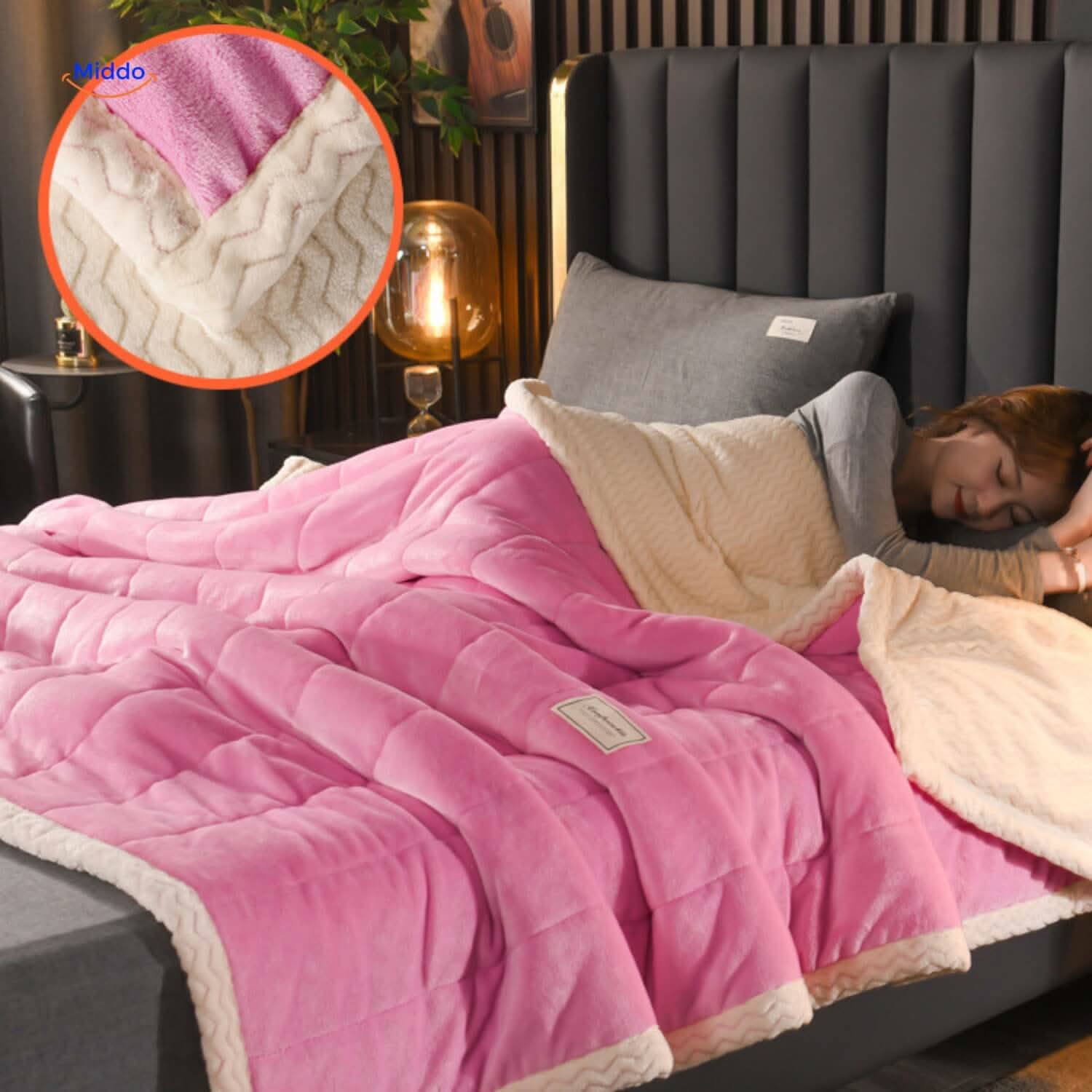 SNUGGLESOFT – Plush Wool Blanket for Ultimate Winter Comfort