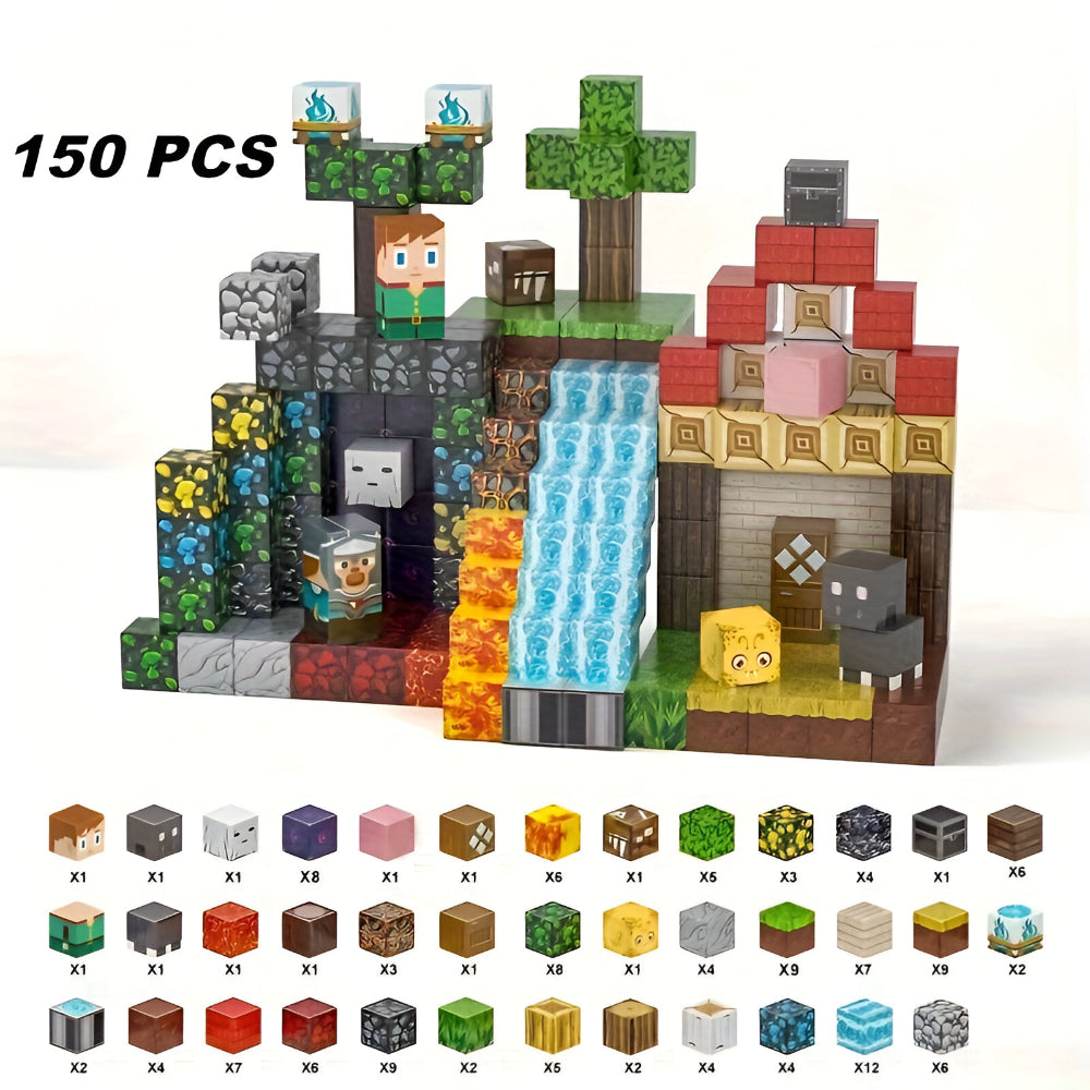 Magnetic Creativity Cube Set | Engaging Building Blocks for Kids