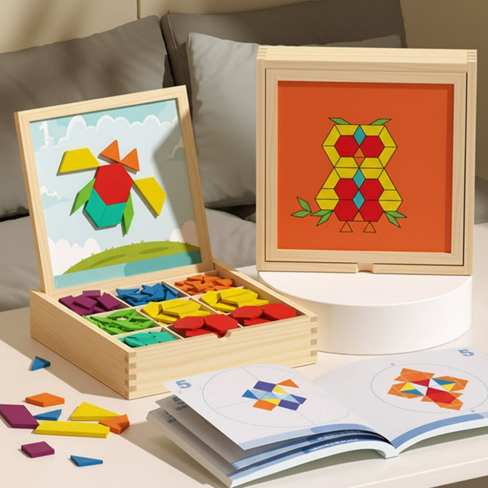Imaginative Learning | Magnetic Puzzle Building Set with 248 Pieces