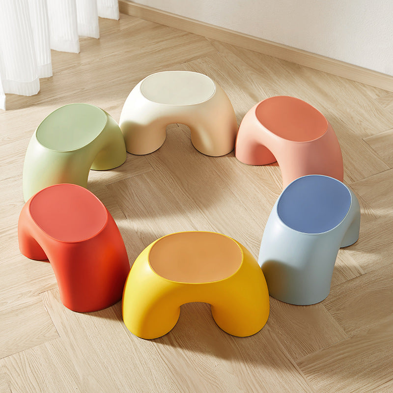 Versatile Stackable Footrest Stool for Indoor Comfort
