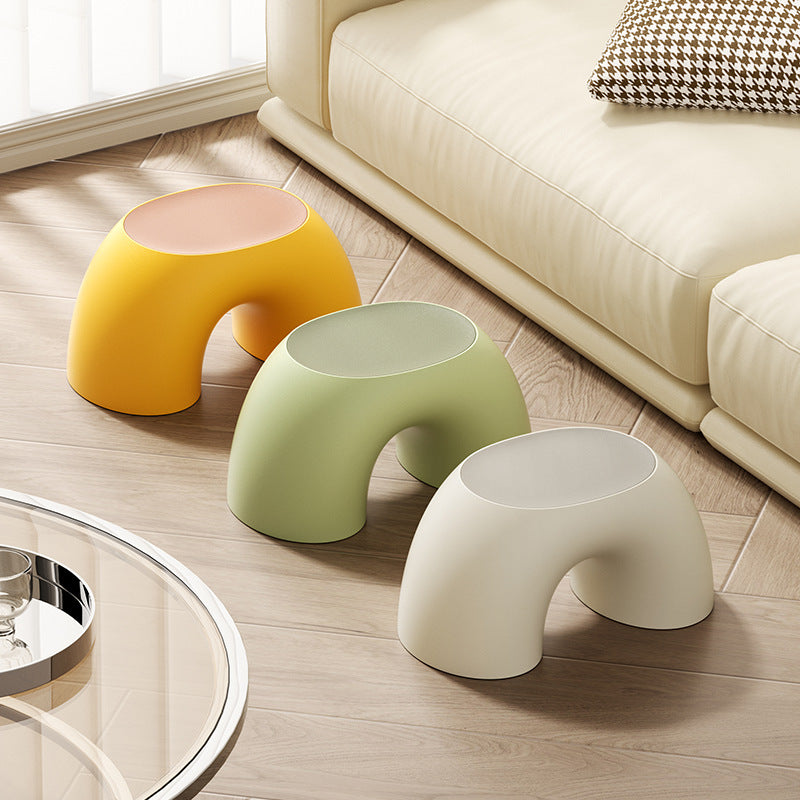Versatile Stackable Footrest Stool for Indoor Comfort