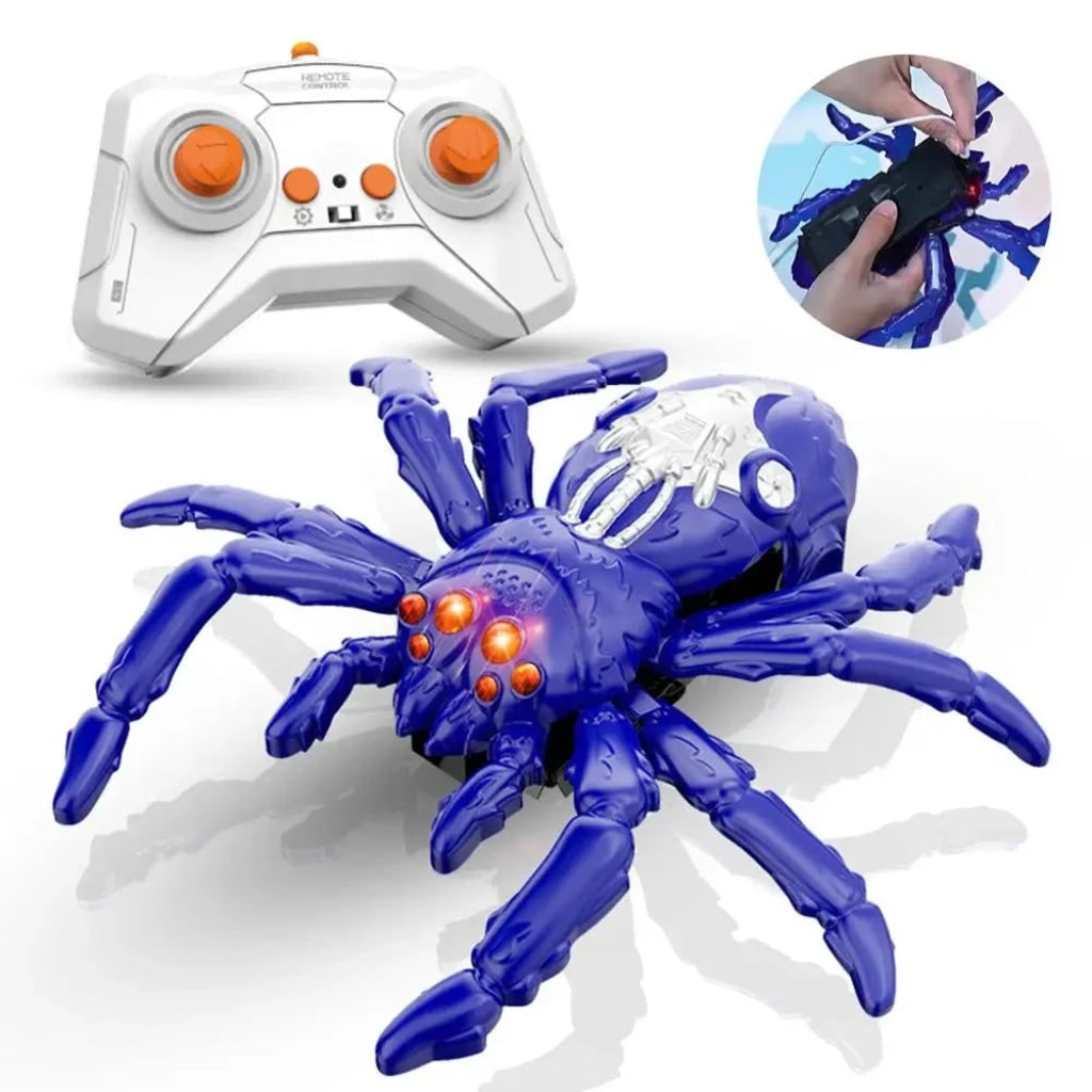 SpookBot | Remote-Controlled Jumping Spider for Pranks & Fun