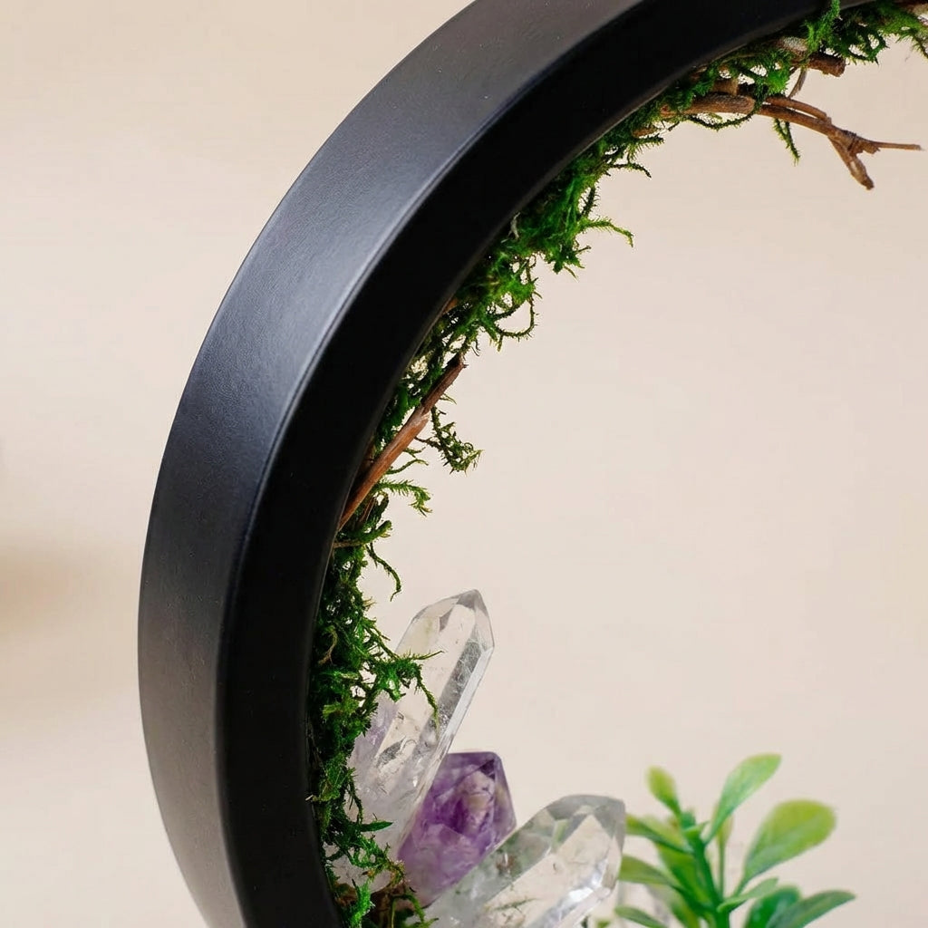 Ambient Lamp with Crystal Accents