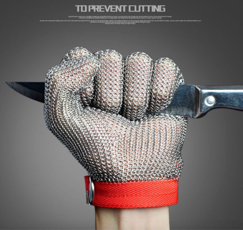 Premium Safety Gloves for Sharp Object Handling | Adjustable Fit