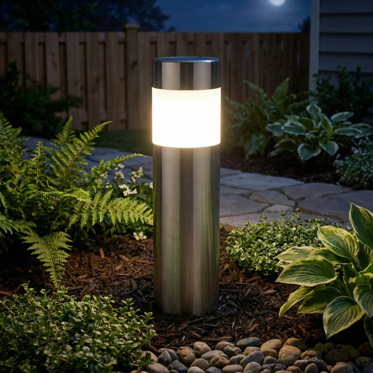 Pathway Lanterns - Cylindrical Garden Stake Lights