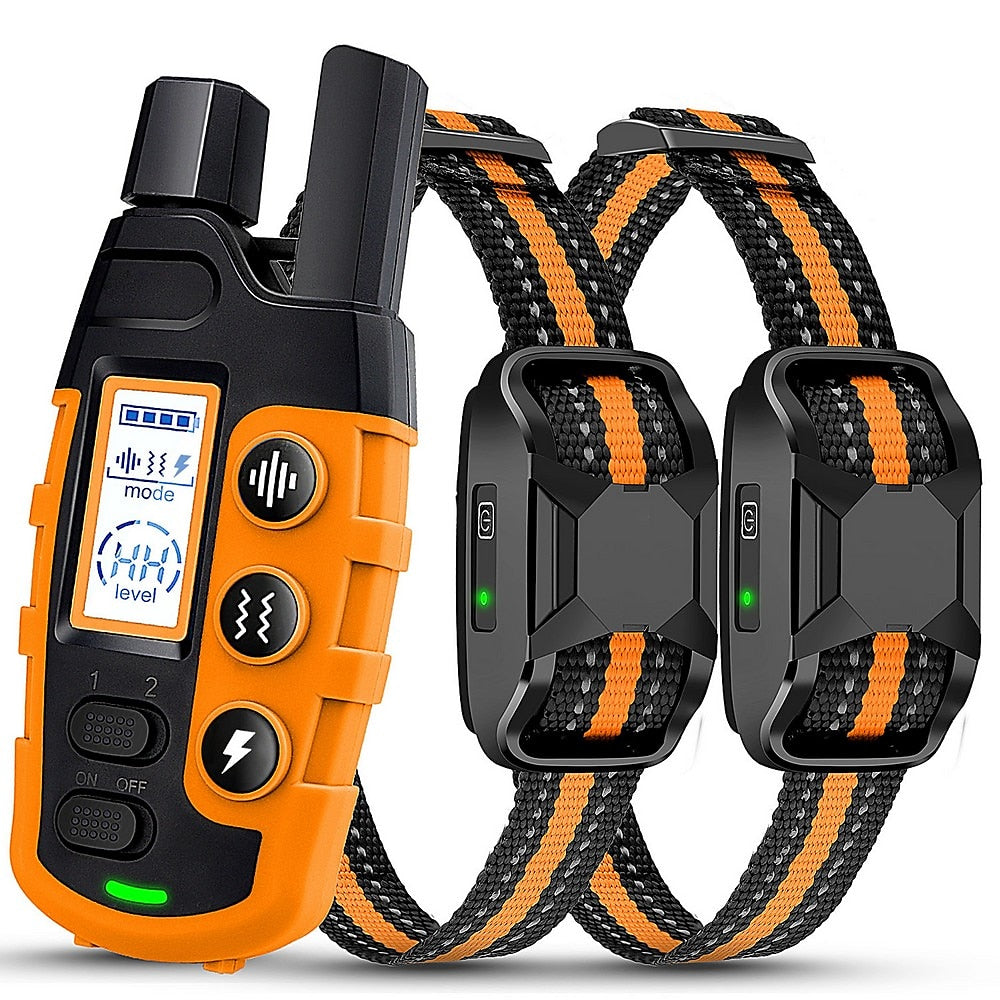 Professional 1000m Remote Dog Training Collar – Waterproof & Rechargeable