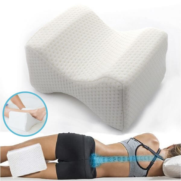 Comfort Leg Support Pillow Crafted from Adaptive Foam