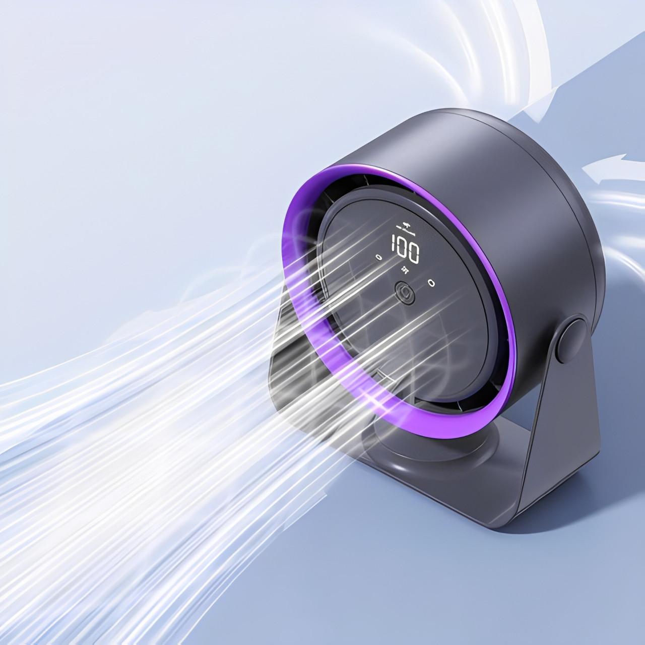 Blade-Free Portable Air Circulator for Ultimate Comfort