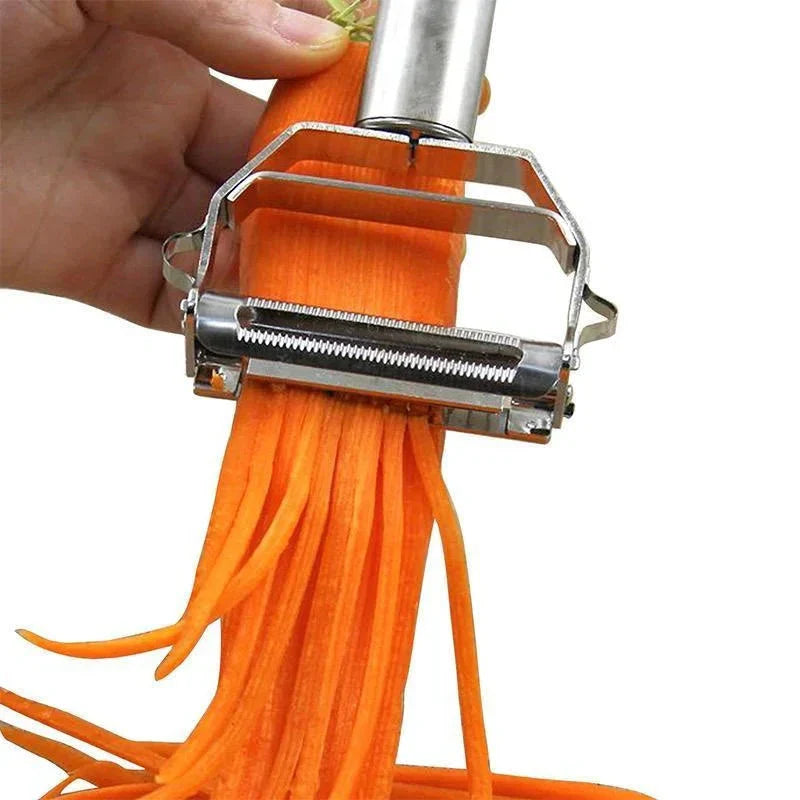 Precision Stainless Steel Vegetable Prep Tool