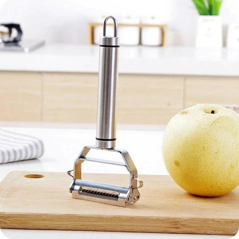 Precision Stainless Steel Vegetable Prep Tool