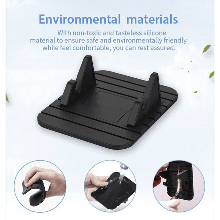 Versatile Non-Slip Smartphone Cradle for Easy Access