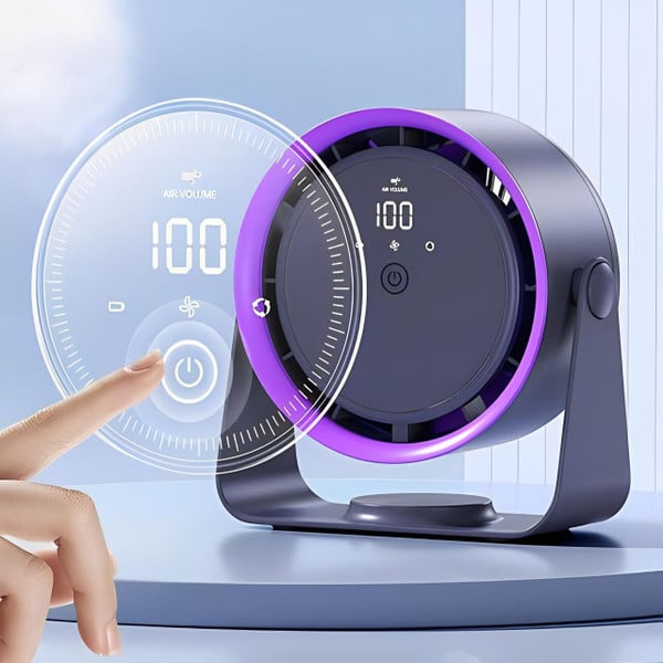 Blade-Free Portable Air Circulator for Ultimate Comfort