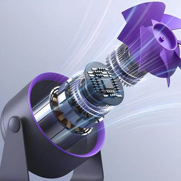 Blade-Free Portable Air Circulator for Ultimate Comfort