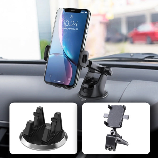 SecureGrip Car Phone Holder for Effortless Driving