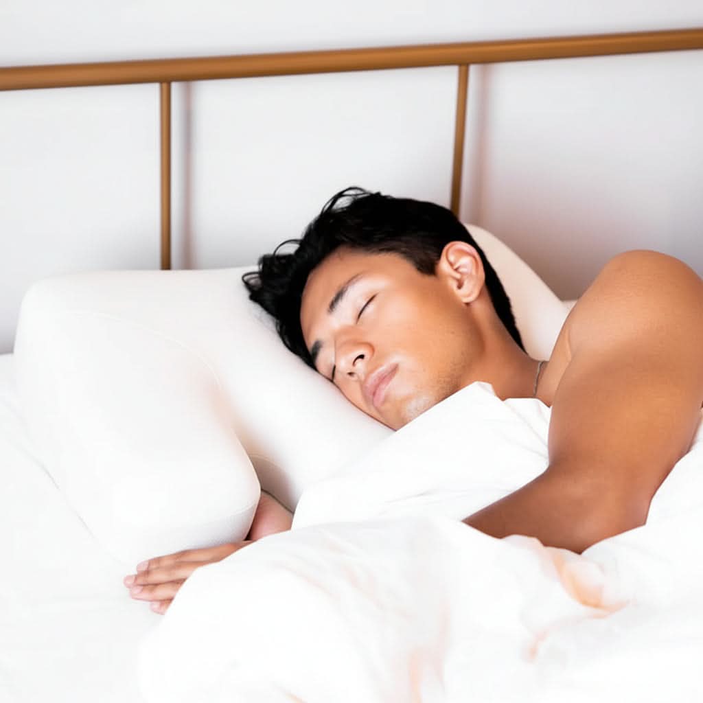 SerenityRest Side Sleeper Pillow - Ultimate Neck Support & Breathability
